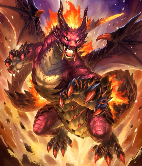 #見た人もドラゴンを上げろ
創作2枚と版権2枚 