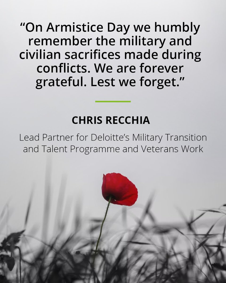 DeloitteUK's tweet photo. At the eleventh hour on the eleventh day of the eleventh month – we will remember them. 

#ArmisticeDay #TwoMinuteSilence https://t.co/idxiygSir3
