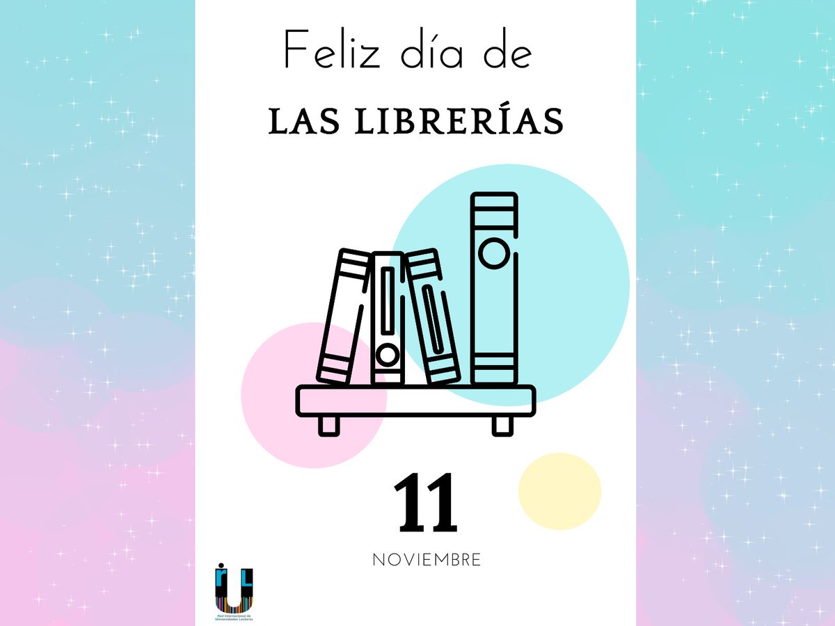 ¡Feliz día de las librerías!
Hoy es el día perfecto para curiosear por sus pasillos y encontrar nuevos mundos de los que enamorarse.
¿Qué haríamos sin ellas?