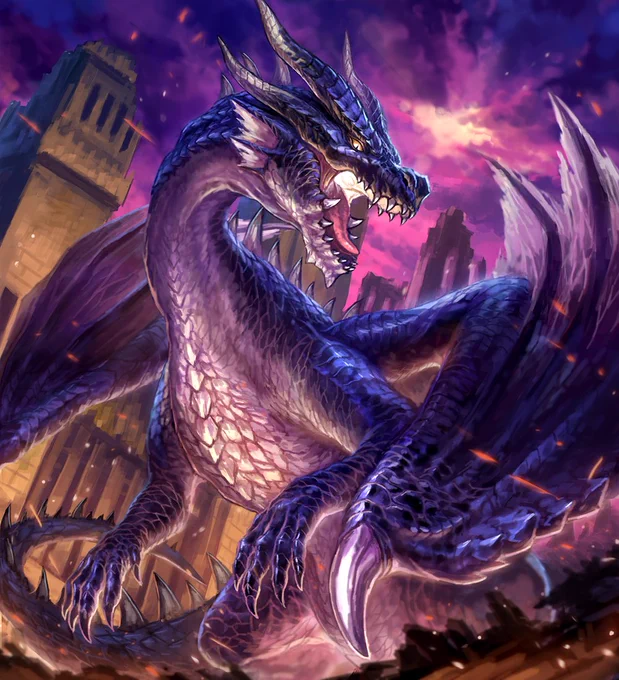 #見た人もドラゴンを上げろ
創作2枚と版権2枚 