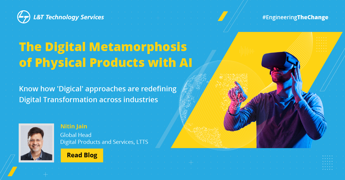 LnTTechservices's tweet photo. Nitin Jain, our Global Head for Digital Products & Services has penned down a brilliant piece on what organizations need to keep in mind before embarking on a #DigitalTransformation journey. Check his complete piece on page 46 here: https://t.co/L0E6D79sFv
#Digical https://t.co/tsyWnSTZpz