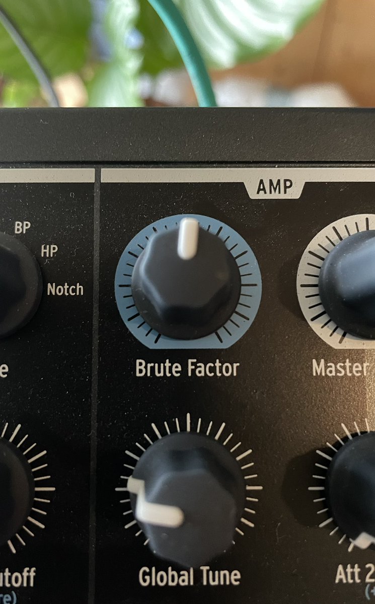 nielsvdleest's tweet photo. This knob is utter joy ❤️
#MiniBrute2S @ArturiaOfficial
#synthsofgameaudio https://t.co/AMUz0uNH1Z