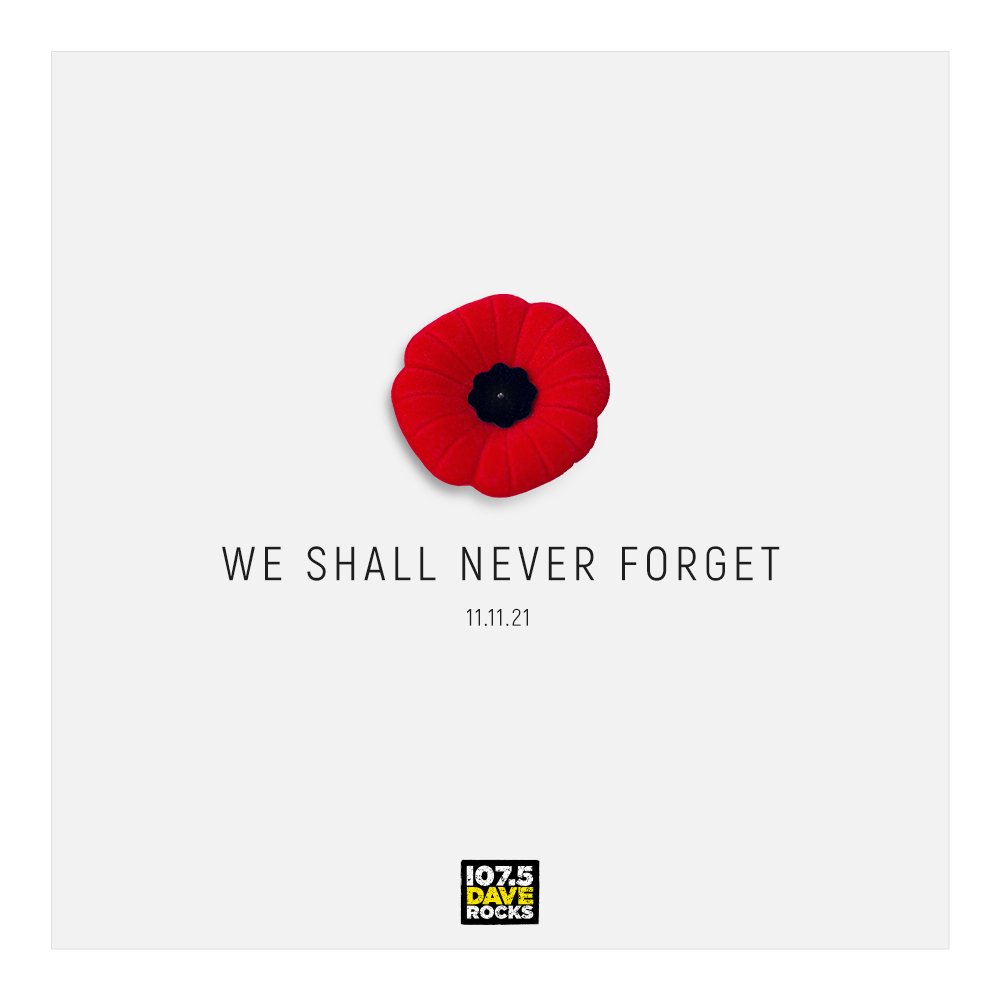 .<a href="/GayleOBrien/">Gayle O'Brien</a>: Join the #MorningBuzz to be part of special recital of 'In Flanders Fields' as we mark 100 years of the poppy being a symbol of remembrance.

Who are you remembering today? 

#remembranceday #lestweforget #poppy