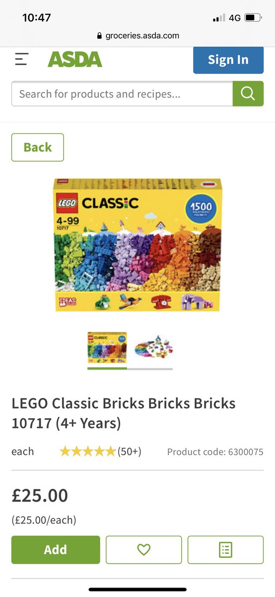 ZPAINES's tweet photo. @AsdaServiceTeam please advise where I can buy this. We’ve travelled to 4 stores with no joy and not available online. Feels like false advertising https://t.co/eMShNTxCIf
