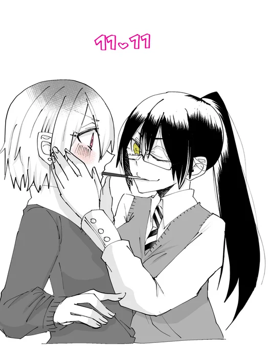 1111・創作百合 