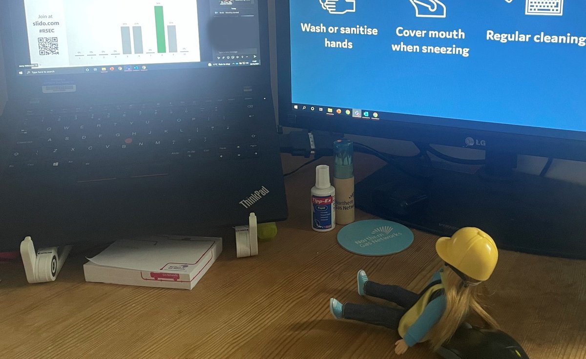 CSpencerNGN's tweet photo. Update from @Lottie_dolls: My day started with a departmental team meeting.Asset Strategy sit within the Regulation and Strategic Planning department and their meetings are run remotely.They use Slido Polls a lot to keep the meeting interactive #WESLottieTour #TEWeek21 @WES1919 https://t.co/lwy8mR9rQ6