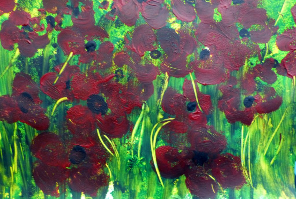Themallschool's tweet photo. In our After School Club this week the boys created striking paintings of fields of #poppies for #ArmisticeDay #LestWeForget and shortly the school will gather in the playground for our #remembranceassembly and #twominutesilence🌹 Here are Aymen, Anand and Alfie's paintings. https://t.co/xRvEZK8JTk
