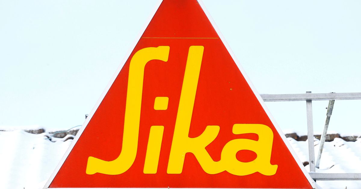Reuters's tweet photo. Sika to buy former BASF chemicals company from Lone Star in $6 bln deal https://t.co/zglwvRDAGI https://t.co/wvOX5cOdTN