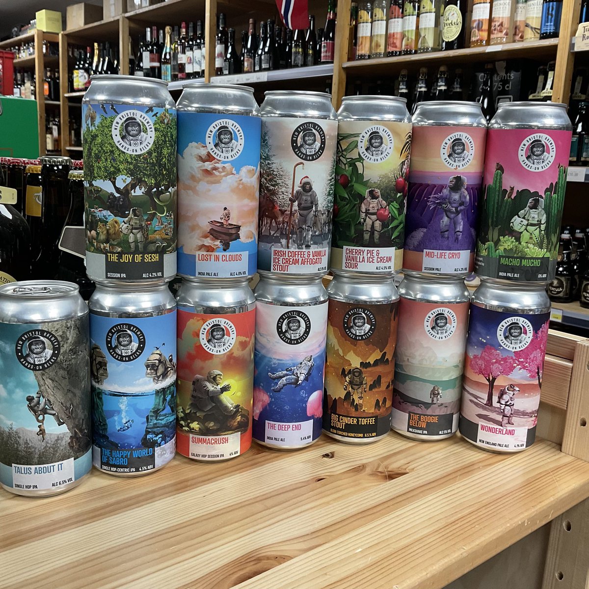 KayGeesBeerShop's tweet photo. Incoming Beer from @NewBristol . #CraftBeer https://t.co/FULOhkvDcp