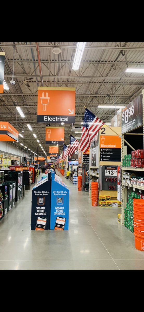 Store #1777 would like to thank every Veteran today for their service, as we celebrate #VeteransDay, come spend the day with us and send a special thank you to our #HomeDepotVets as well! 🇺🇸 @jason_a_brehm <a href="/TTChapman13/">Teresa Chapman</a>