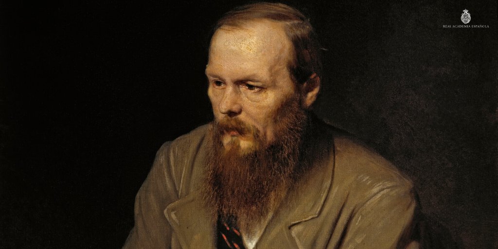 RAEinforma's tweet photo. «Es mejor equivocarse siguiendo tu propio camino que tener razón siguiendo el camino de otro». 

Son palabras del autor ruso Fiódor Dostoyevski, de cuyo nacimiento se cumplen 200 años. Escribió grandes títulos como «Crimen y castigo» o «Los hermanos Karamázov». https://t.co/roXSURC3Mm