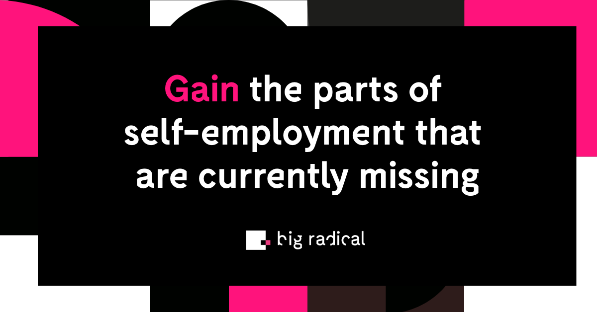 Keep the parts of self-employment you love ❤️, solve the bits you hate 😡 and gain the elements you're missing ✅

Discover a new way of working --≥ etchuk.co/3qe5wCV

#selfemployed #freelance #freelancerlife #contractor #contractorlife