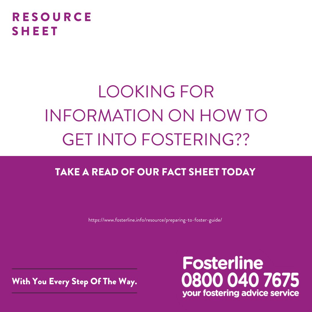FosterlineGov's tweet photo. If you are a prospective carer going through the assessment process with your social worker, it might be an anxious time for you.
Take a look at our helpful fact sheet to let you know exactly what will be happening https://t.co/Wpy0tONULR
#Fosterline #WithYouEveryStepOfTheWay https://t.co/iNAtsC63SM
