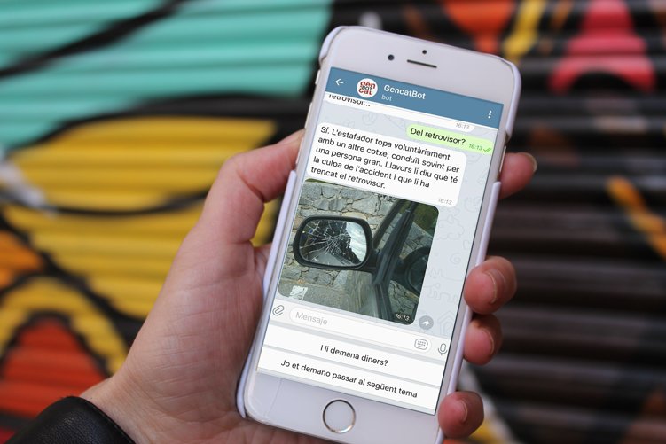 jordigraells's tweet photo. Els bots al web, Facebook i Telegram de @gencat ideats i implementats durant la #COVID van significar un punt d'inflexió en l'atenció ciutadana @eilavila al #CGD2021 #GransProjectes #AtencióCiutadana ✊‼️ https://t.co/5atuGna7fl