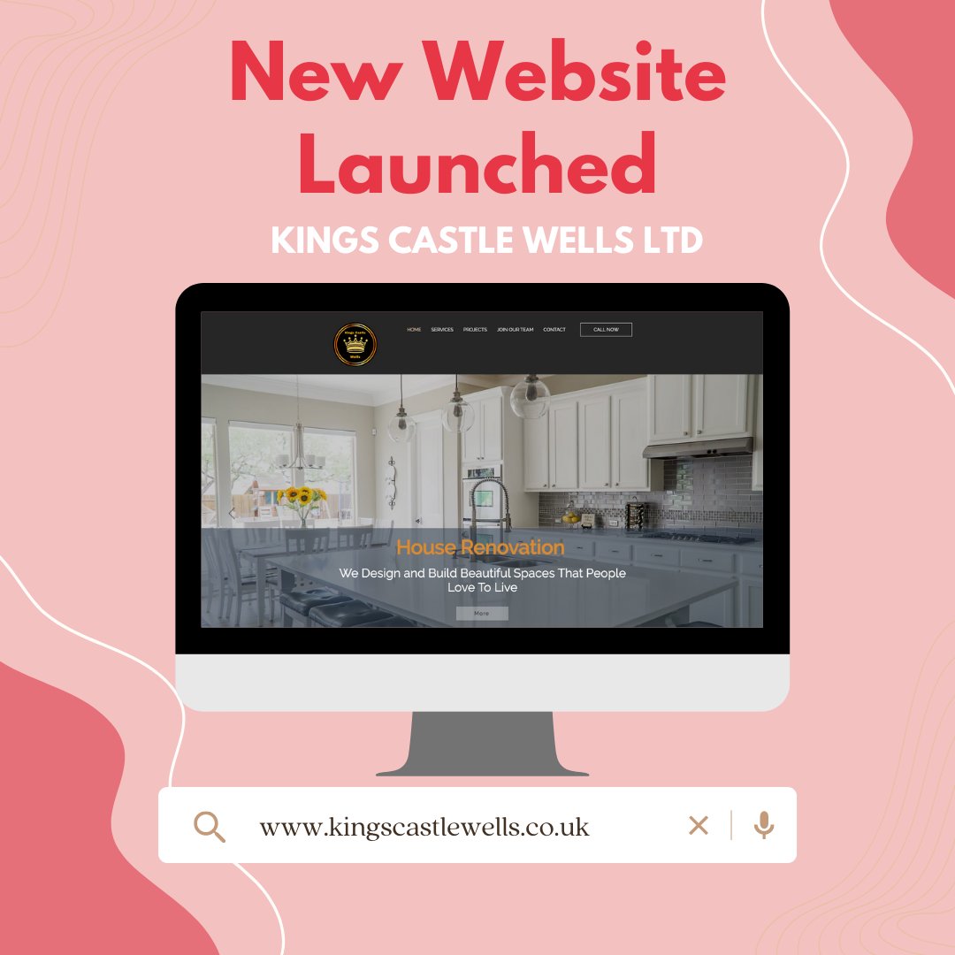 marktbranchbath's tweet photo. We have just launched a new website for @kingscastlewells. Mobile friendly website showcasing projects and services. 

#websitedesigner #website #websitelaunch #kingscastlewells #marketing #socialmediamanagement #marketingsupport #websitedeaign #seo #hosting https://t.co/rYm5hFlUvF