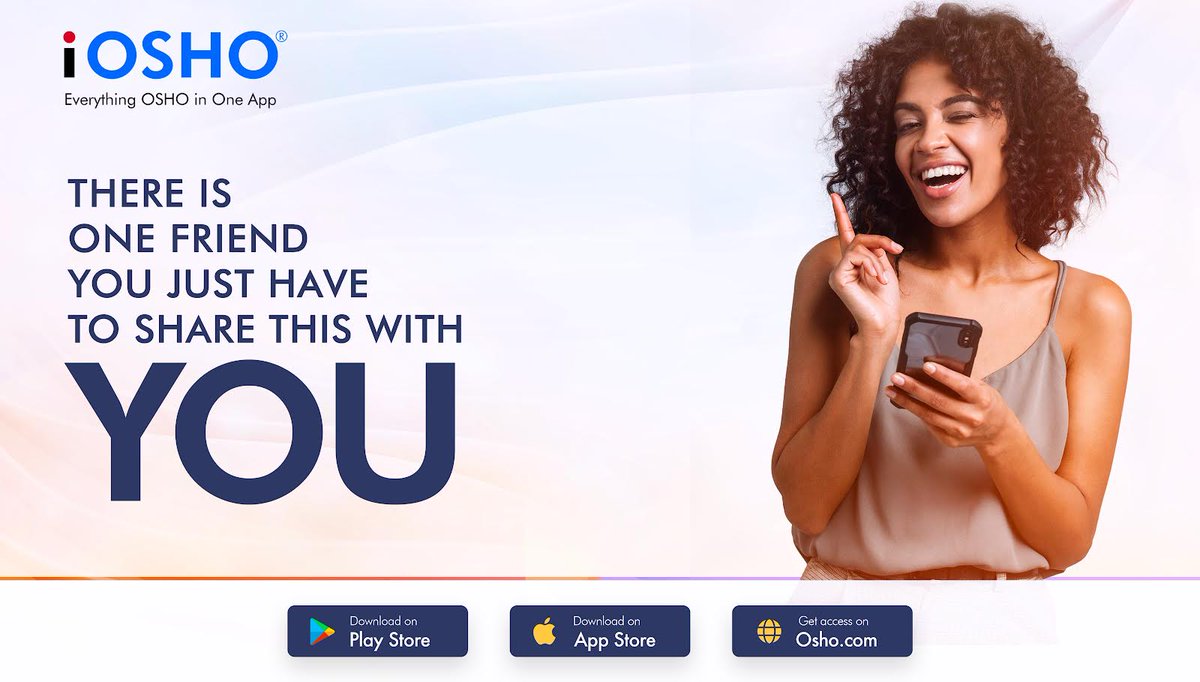 OSHO's tweet photo. An App to help you release accumulated stress from body and mind.
Claim your free trial at ➡ https://t.co/OGQY0qU9mY
#iosho #oshotalks #osho #tarotreading #lifeissues #professionalissues #stressrelief https://t.co/O1PB6v1kHo