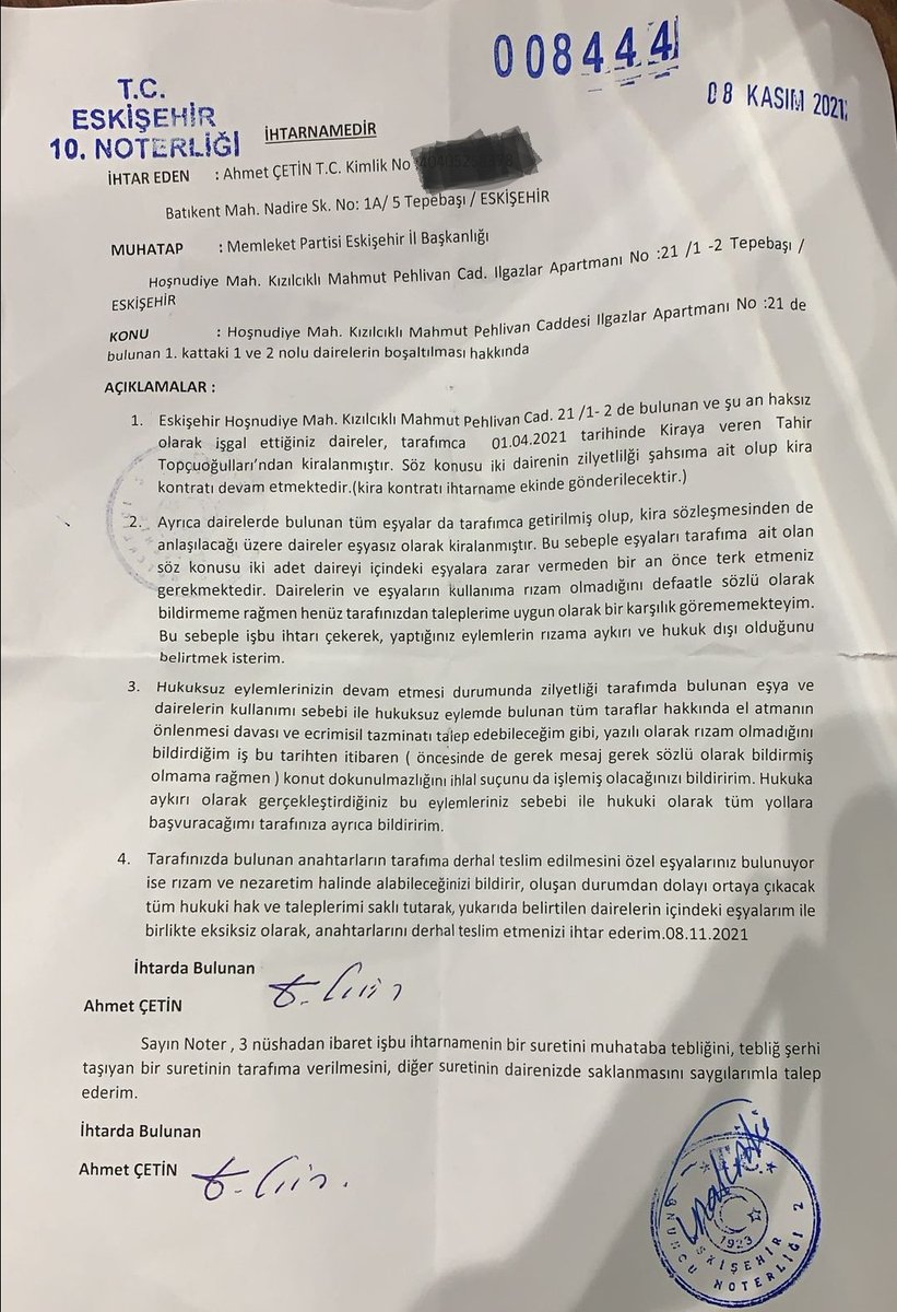 GMemleket's tweet photo. Eski il başkanı yeni il başkanına tuttuğum binayı boşalt ve eşyalarımı geri ver diyor bu nasıl iş particilik mi oynuyorlar anlamadimki
Eskişehir neler oluyor https://t.co/1ubhjYUXKz