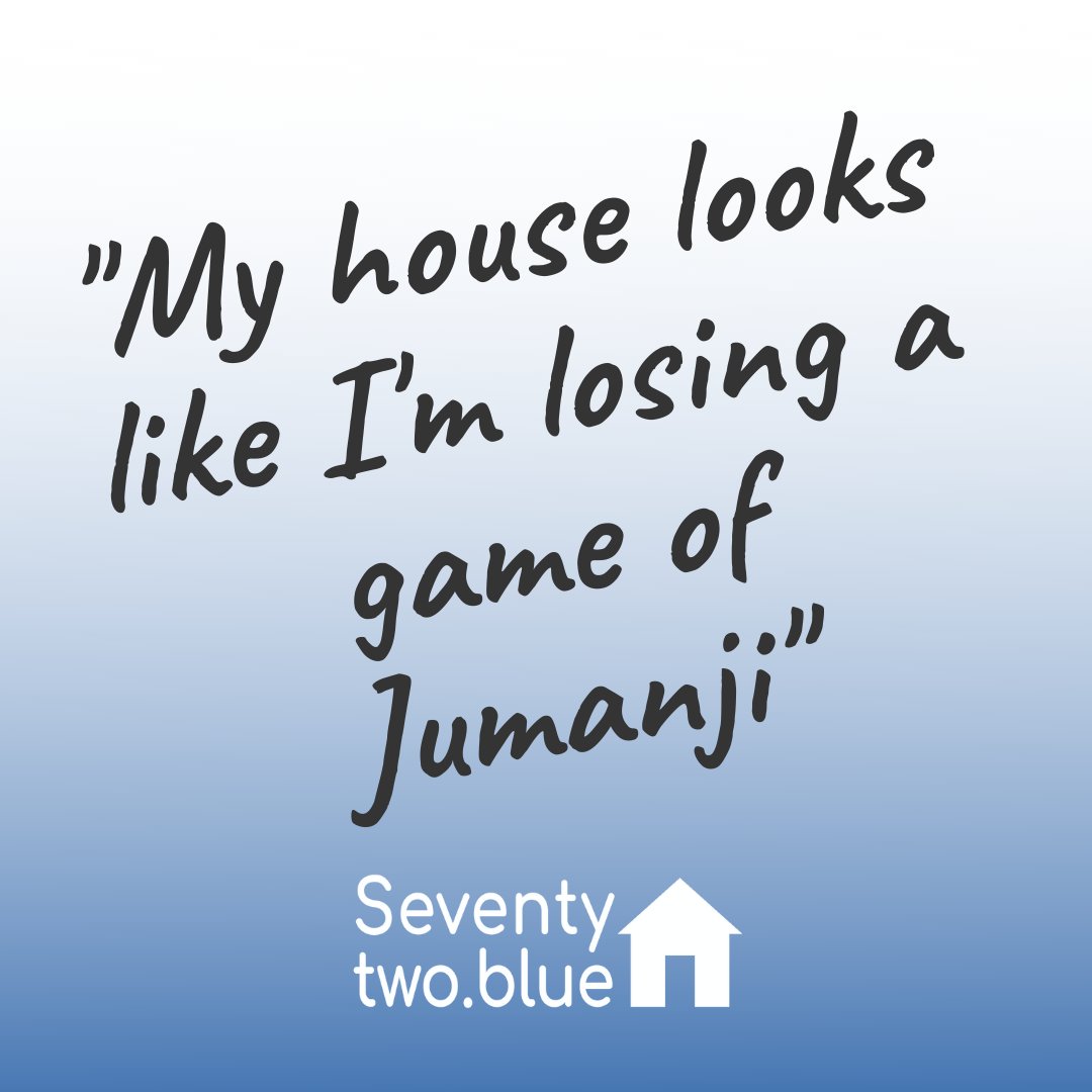 SeventyTwoBlue's tweet photo. If you're considering selling, let Seventy Two Blue help - we can't control your house looking like a game of #Jumanji but we can make the process of selling easier.

Call 01202 375 515 to enquire about a FREE valuation. 
#HappyMonday #MondayMood #movinghouse #selling #jumani https://t.co/sLqZbN9U30