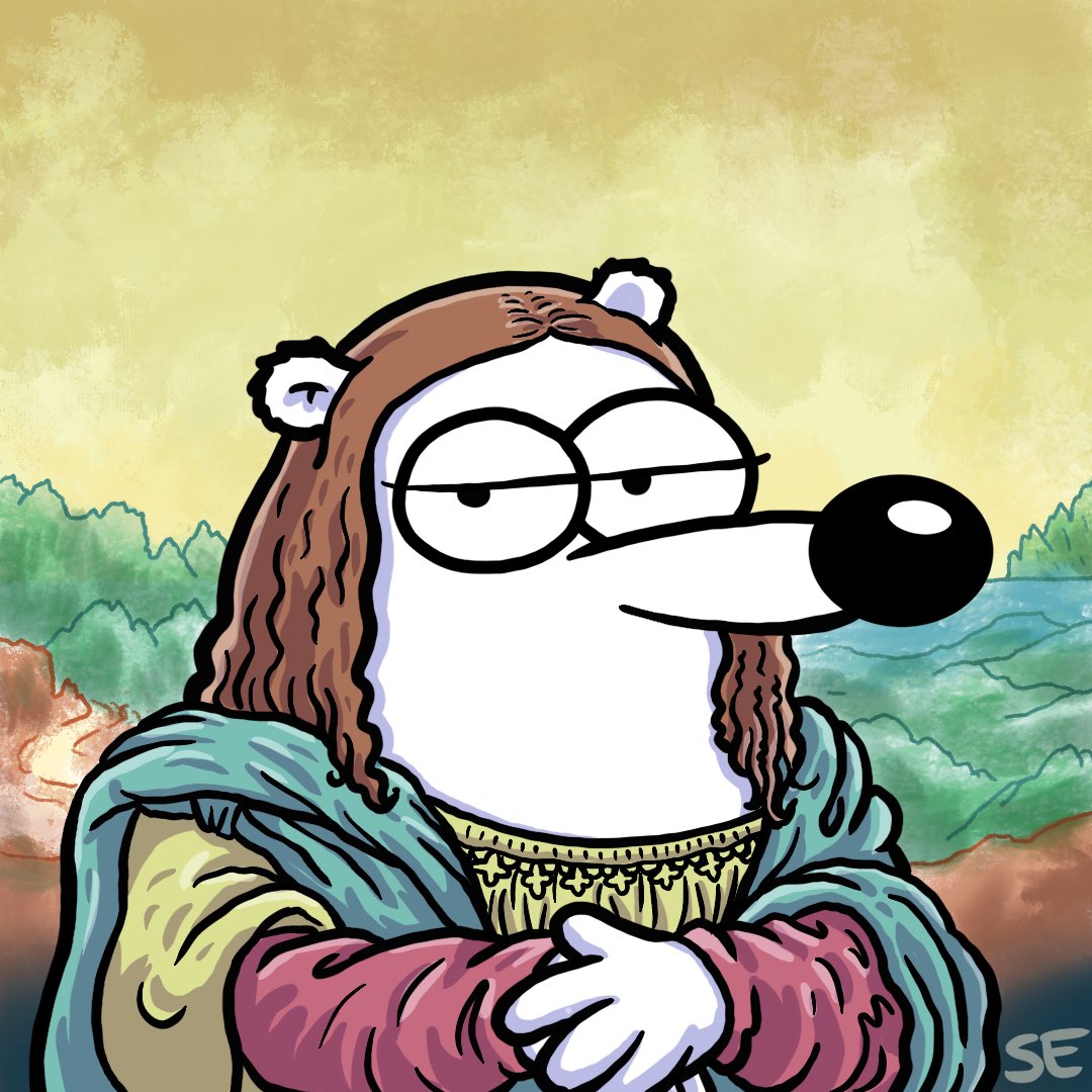 Polar Lisa is back at home with me <a href="/polarbearsnft/">Fluffy Polar Bears</a>