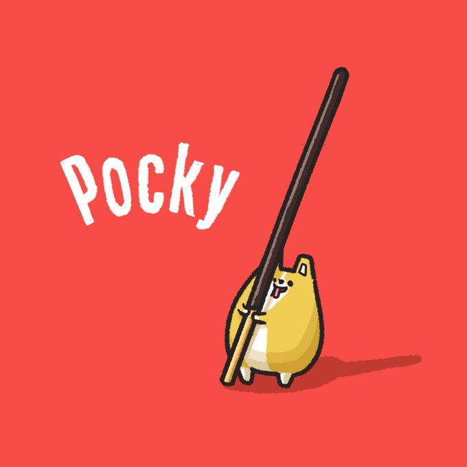 「pocky day red background」 illustration images(Latest)