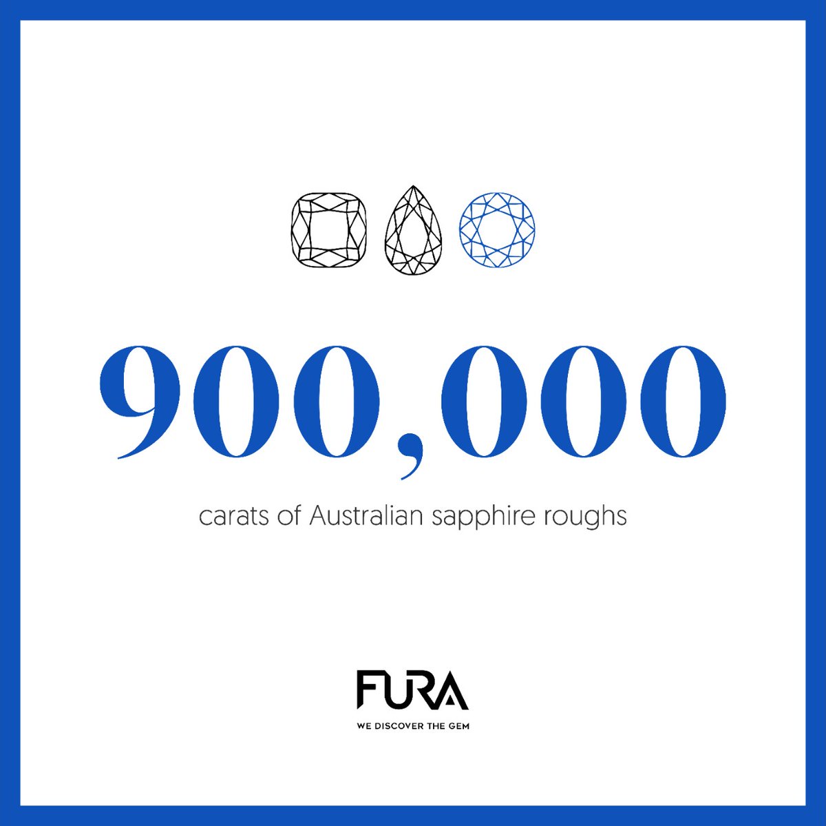 furagems's tweet photo. Excavating the glamour of wondrous Australian sapphires at the heart of the Land Down Under! Witness a mammoth display of 900,000 carats of sapphire roughs by FURA GEMS at Silom19 Building, Bangkok from November 15-23.

#Furagems #Sapphire #Auction #Sapphireauction #announcement https://t.co/jTyErkcpXu