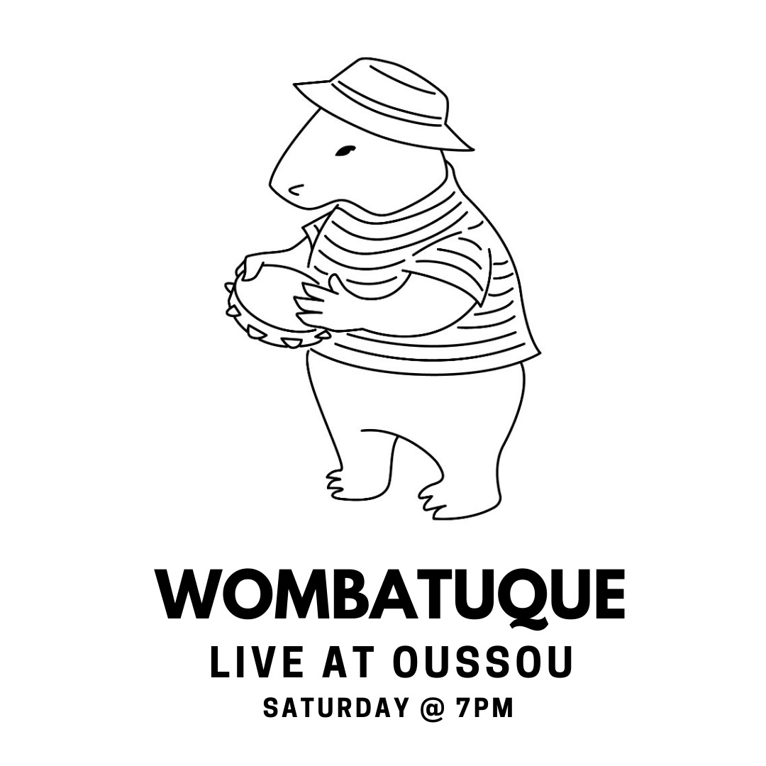 wombatuque's tweet photo. This Saturday, #Samba at @BarOussou ! Our first gig since the last long lockdown in Melbourne... https://t.co/KBeTa3WLrt https://t.co/2QFkAYbabY