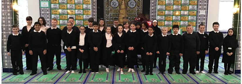hogarthlead's tweet photo. Our year six pupils attended the NOttingham City Mosque this week to support their learning in RE. They were excellent ambassadors for the school. https://t.co/Ilr3HScjPn