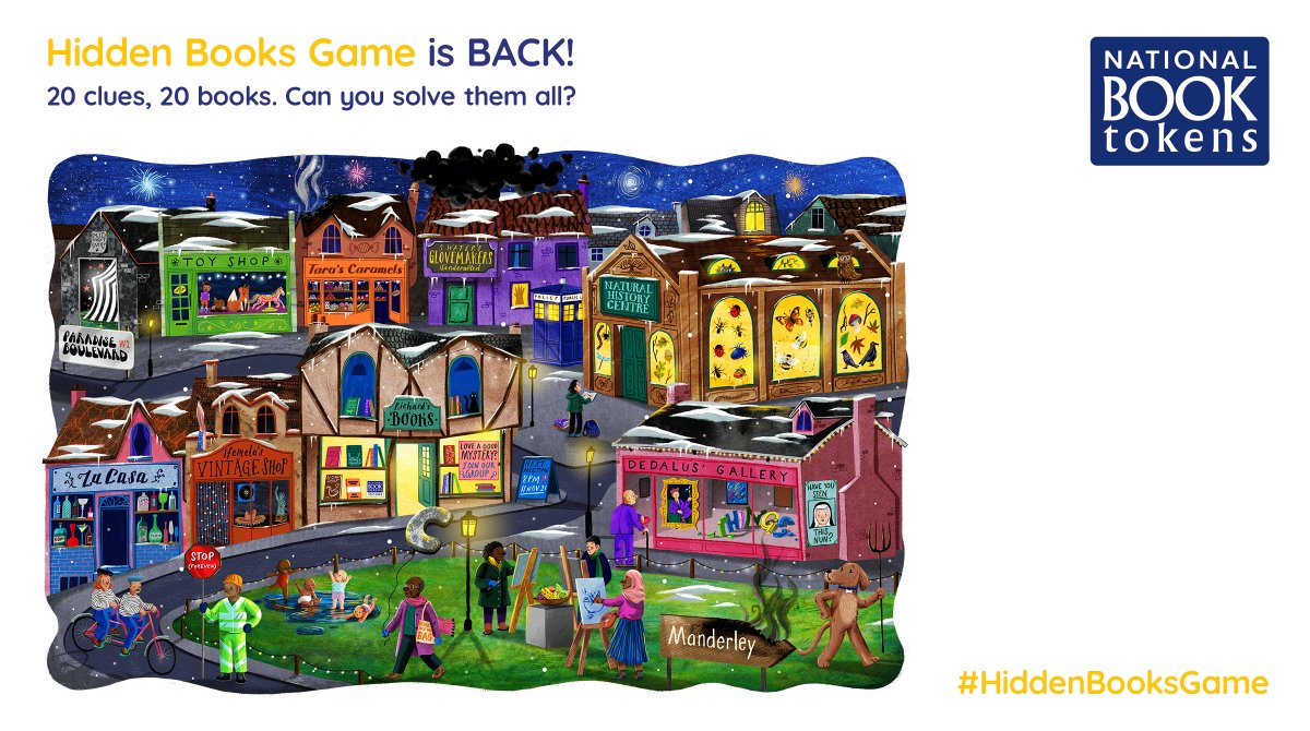 book_tokens's tweet photo. Booklovers, your favourite game is back! 📚

Guess all 20 books in the #HiddenBooksGame and you could win a £500/€500 National Book Token to take on a bookshop shopping spree. 

Play now: https://t.co/LXfCYxJnkA 🔎 https://t.co/5R6gMedGfO