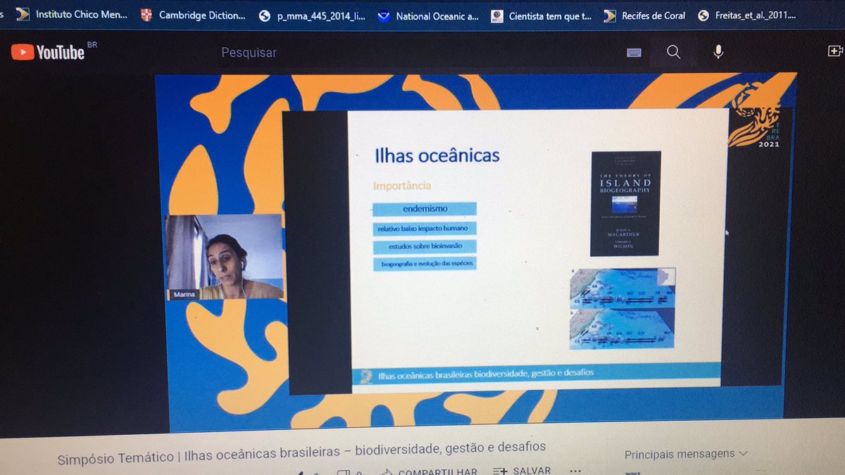 Começando mais um simpósio temático no EReBra! 

Hoje de 08:00-12:00h vocês acompanham o simpósio “Ilhas Oceânicas Brasileiras: biodiversidade, gestão e desafios”

youtube.com/watch?v=09ZAo2…