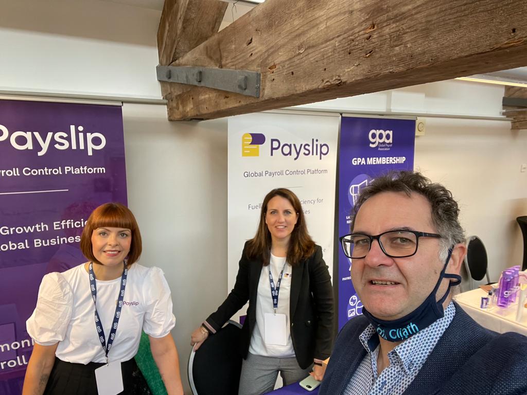 PayslipGlobal's tweet photo. Delighted to be attending @GlobalPayAssoc Summit today in advance of the GPA awards tonight - it is great to be back out there meeting #globalpayroll leaders and hearing about their challenges and successes.
#TakingPayrollDigital #GPAsummit #GPAawards https://t.co/OzJ5rxuQcA