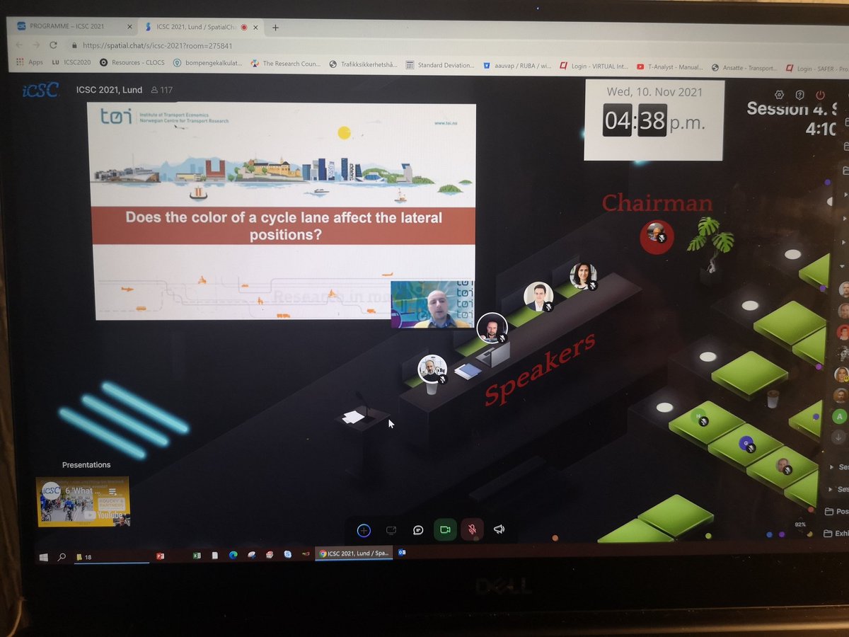 PetrPokac's tweet photo. Presenting at #icsc2021. It is online using spatialchat plattform that works well so far https://t.co/EjrqvB3ytl