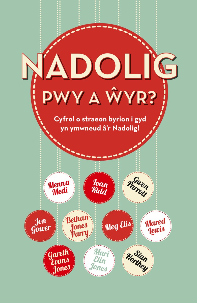 Ydych chi’n clywed clychau’r ceirw?! Ydi, mae’r Nadolig ar y gorwel! Dyma’r gyfrol ddelfrydol i ddarllen dros yr Ŵyl, neu cyn hynny wrth i ni edrych ymlaen at y diwrnod mawr. Ac anrheg Nadolig wych hefyd! #carudarllen #cyngorllyfraucymru