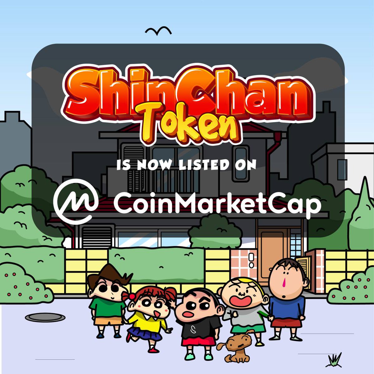 ShinChanToken's tweet photo. 🚨 CMC ALERT 🚨 

🚀WE ARE NOW LISTED ON BOTH CMC AND CG!!! 🚀

The price should soon reflect in your wallets!!! 

What a fantastic achievement for us at just over 24 hours old!!! 

SHILL SHILL SHILL!! 

https://t.co/Ih3ufWAdAB https://t.co/1MLzGz2mZD