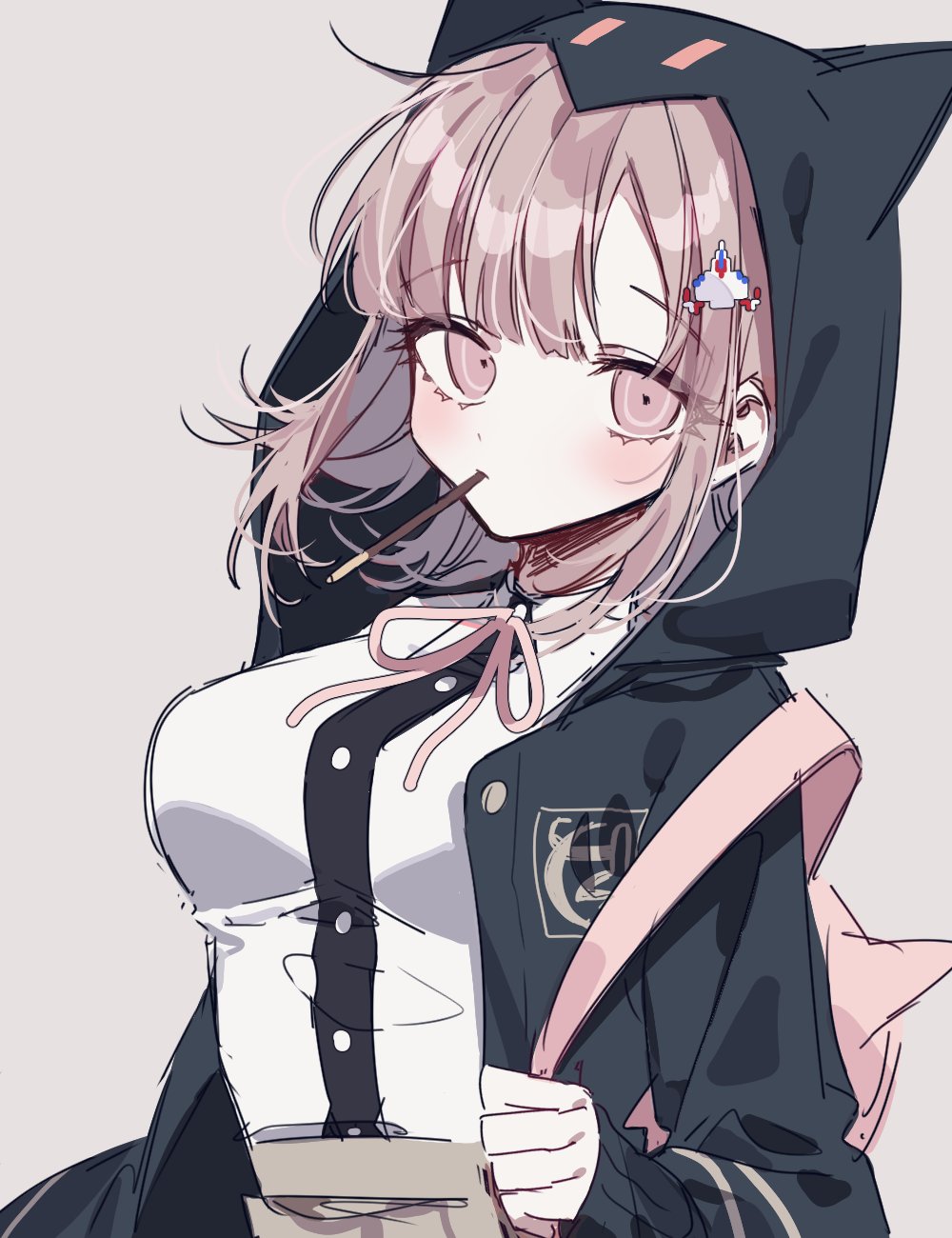 Chiaki cat hoodie sale