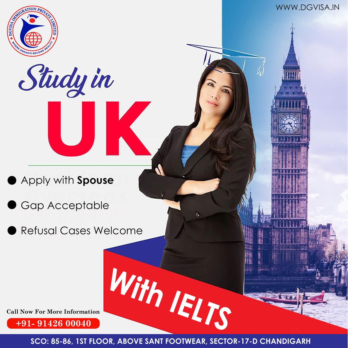 DgVisa's tweet photo. Study in United kingdom (UK)
.
.
.
.
#UK #UKimmigrants #settleabroad #immigratetoUK #studyvisaUK #UKvisa #studypermit #chandigarh #DGVISA #TravelWithDG #GoUK #UKImmigration #UKinindia #studyvisa https://t.co/lWUZ6FI5Yh