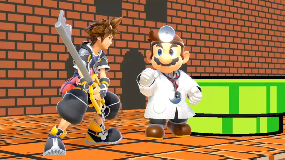 Slick_Ricky_Boi's tweet photo. Here's a little preview of my latest video. Sora frequently visits Dr. Mario because of the many injuries he brings upon himself, but this is the first time we actually get to see him go. 

If you're interested, check out my YT channel!

#SmashBrosUltimate https://t.co/zTOwZZMhiN