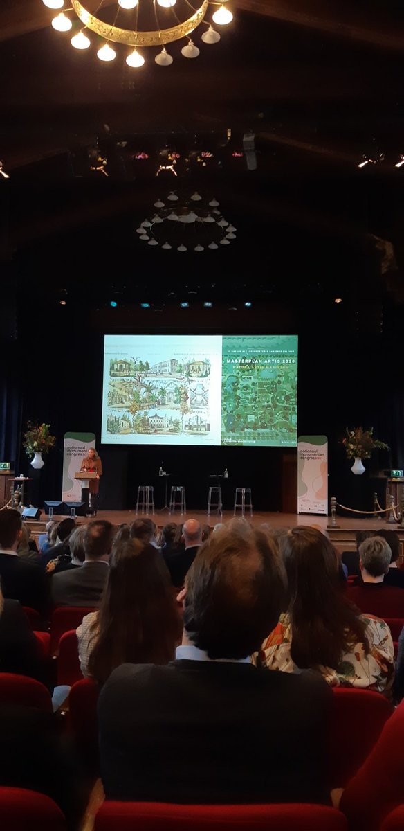 'Onderzoek doen in het archief is heerlijk. Vooral als je Springer's toellichting leest op zijn ontwerp van het Oosterpark...' aldus Marinke Steenhuis tijdens #monumentencongres 👍👏 over cultuurhistorie in ruimtelijke opgaven <a href="/tropeninstituut/">tropeninstituut</a>