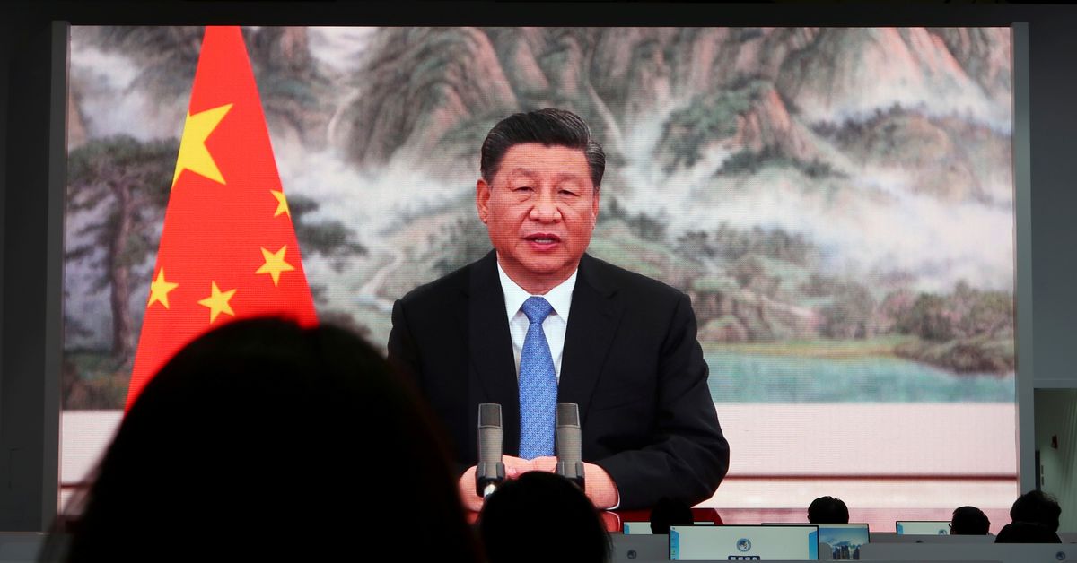 Reuters's tweet photo. China's Communist Party passes resolution on party history, feats https://t.co/Itzcnt3TC0 https://t.co/XjzFBbxbHZ
