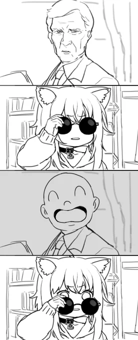 邪神ころね、「ゼイリブ」感ある気がしたので
#邪神ころね 
#できたてころね 
#絵かゆ 