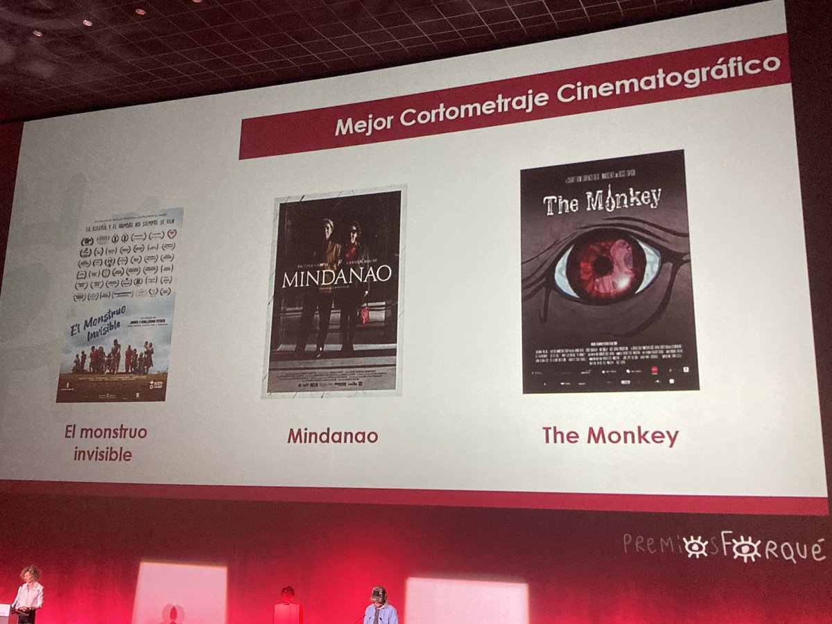 ElCineEnLaSER's tweet photo. #27Forqué Nominadas a mejor cortometraje https://t.co/GF3qskIOLd