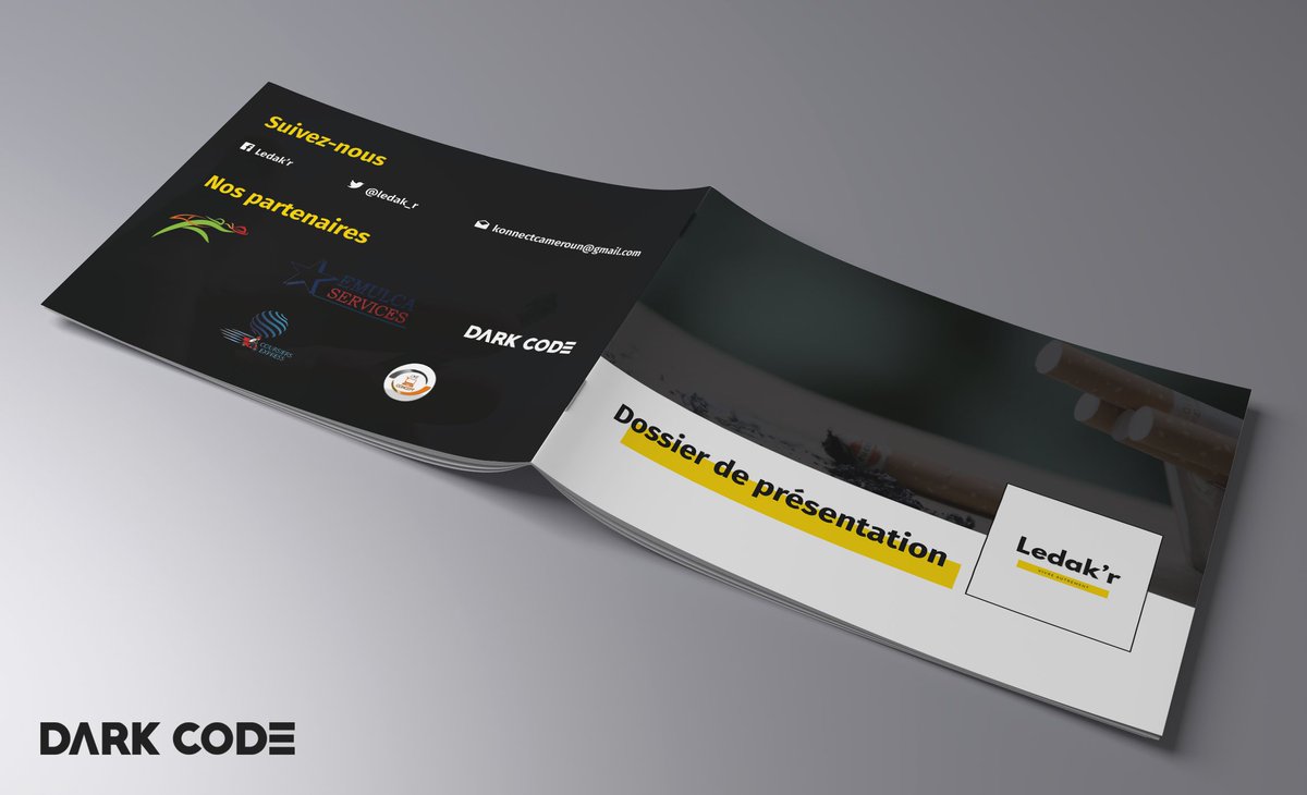 DarkCodeCompany's tweet image. En 2019, nous avons accompagné @ledak_r dans le lancement sa campagne de sensibilisation aux dangers du tabagisme.
Découvrez en images, le travail que nous avons réalisé 😊👇🏾
#Design #Dark_Code