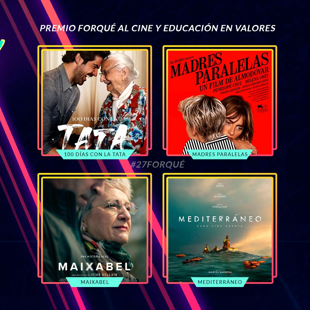 PremiosForque's tweet photo. Premio Forqué al Cine y Educación en Valores

#27Forqué https://t.co/Gu55KWmThp