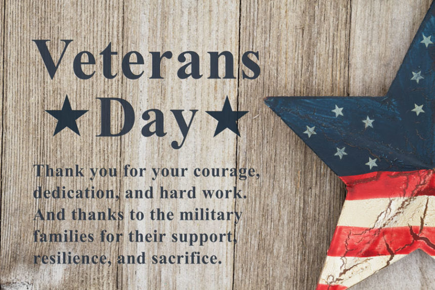 To those that served, we salute you. May we never take for granted all that we have because of all that you gave.