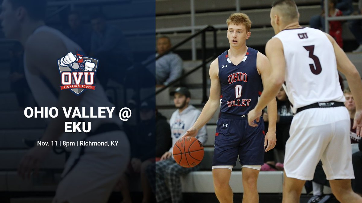 The OVU Men's Basketball team will have the unique opportunity to take on Division 1 Eastern Kentucky TONIGHT!!!
The game will air live on ESPN+.
LIVE STATS - ekusports.com/sidearmstats/m…
#TOGETHERweareOVU
<a href="/OVUMBB/">OVU Men's Basketball</a>