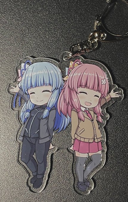 ギャルゲ車載姉妹アクキーもとりあえず問題は無さそう!良かったー(◜ᴗ◝ ) 