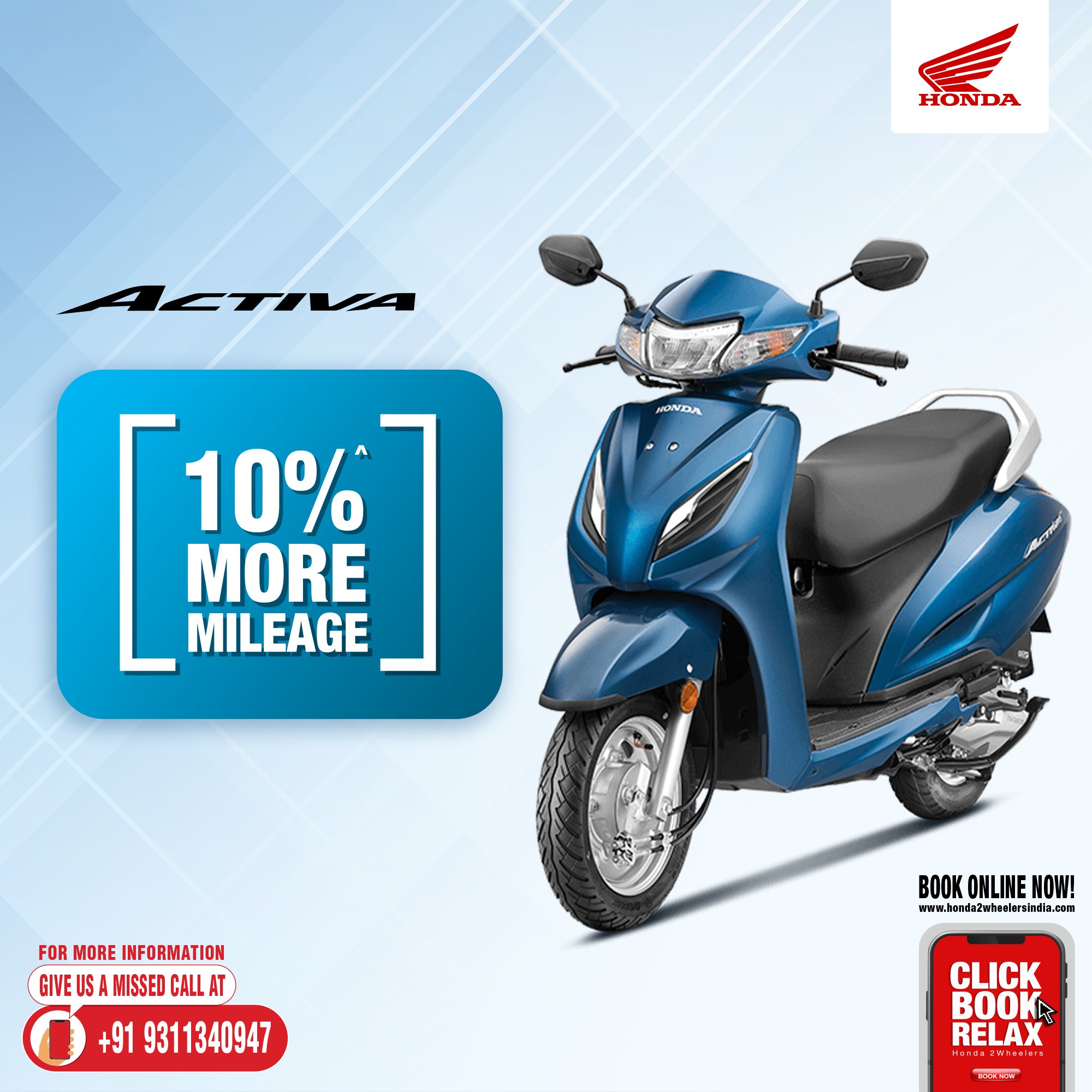 activa scooty online booking