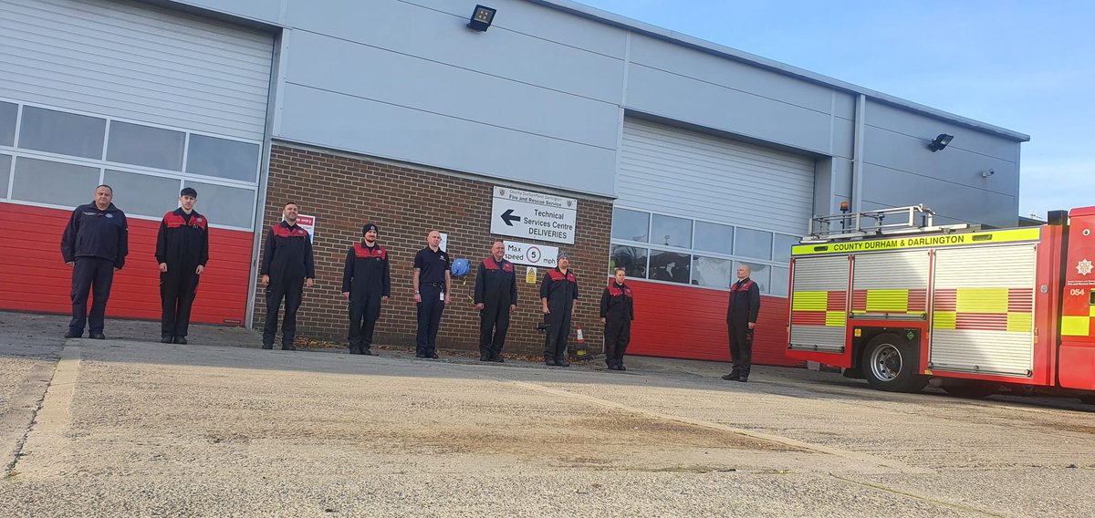 CDDFRS's tweet photo. On the 11th Hour,
Of the 11th Day,
Of the 11th Month,
We Will Remember Them.

Staff from all across our Service fell silent today to remember those who gave their lives in conflicts across the world. ❤️

#LestWeForget
#WeWillRememberThem https://t.co/Uoa1MELvAB