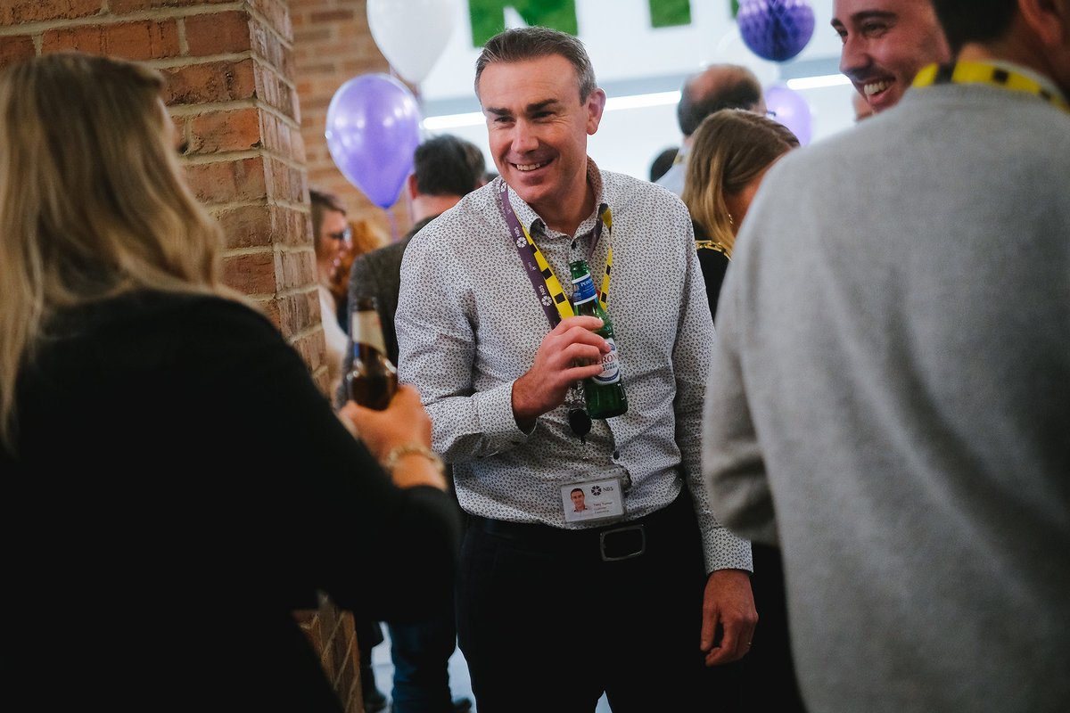 theNBS's tweet photo. Over the past two years, we’ve welcomed a lot of new faces to NBS. Last night we we’re finally able to meet face to face at our first staff social in a very long time, and give our parent company Byggfakta a proper Geordie welcome! 🥂 

#LifeAtNBS https://t.co/Ay5IDKj8F3
