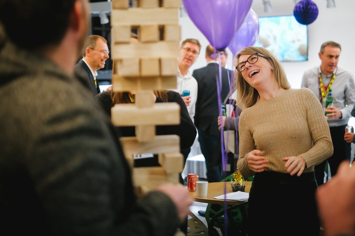 theNBS's tweet photo. Over the past two years, we’ve welcomed a lot of new faces to NBS. Last night we we’re finally able to meet face to face at our first staff social in a very long time, and give our parent company Byggfakta a proper Geordie welcome! 🥂 

#LifeAtNBS https://t.co/Ay5IDKj8F3