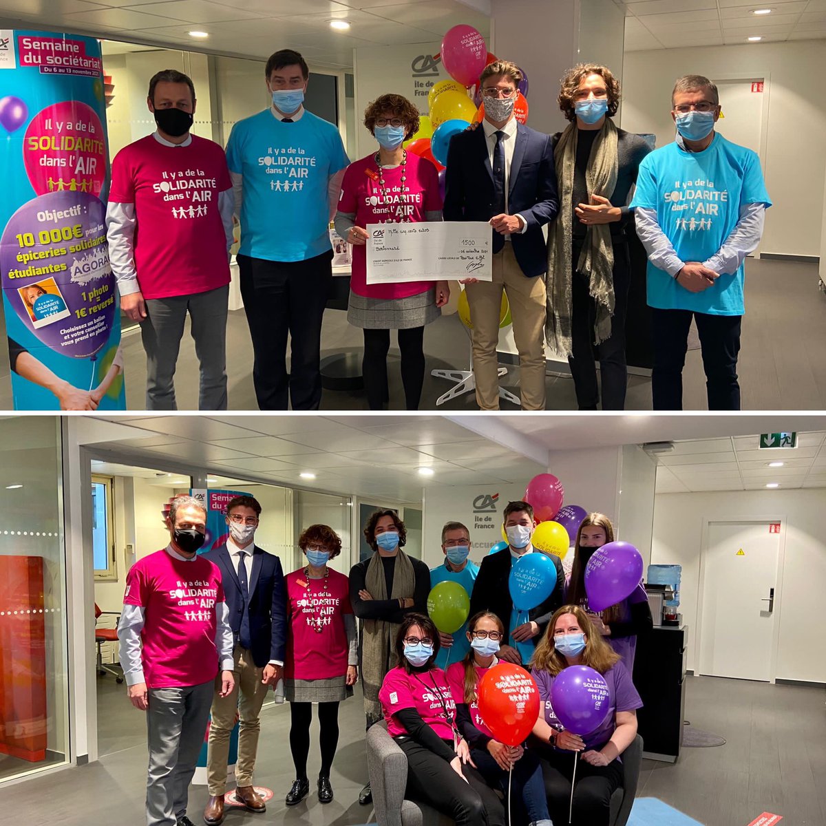 Prigent_Sarah_'s tweet photo. La #solidarité est sur le territoire :
❗️Maignelay : #LumièresPicardes pour l’acquisition d’un vidéo projecteur 
https://t.co/pS7mWX5XwL
❗️Paris Tour Eiffel :  #Sorbonnard avec des paniers alimentaires de qualité pour renouer avec la convivialité 
#BallonSolidaireCAIDF @CA_IDF https://t.co/AEQVQcPure